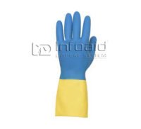 chemical protection neoprene rubber gloves