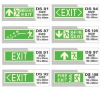 Emergency Exit Signs