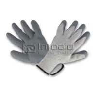 mechanical work gloves latex rubber coated