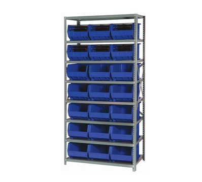 Using Wire Shelving vs Louvered Panels to Organize Storage Bins