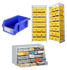 Material handling storage
