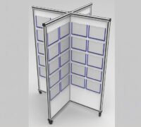 4-Way Visual Display Stand