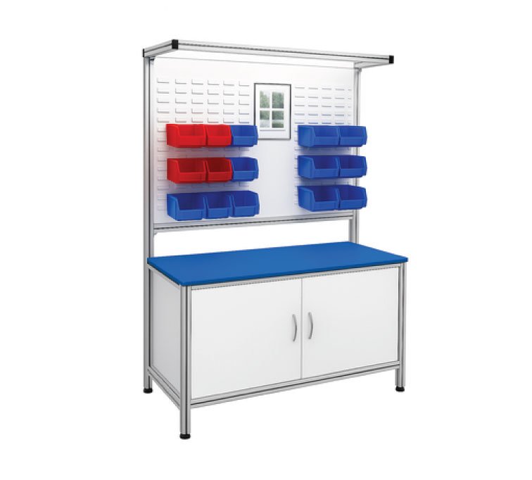 ESD Workstation With Storage Bin